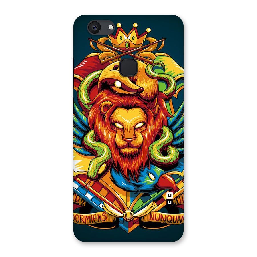 Animal Art Back Case for Vivo V7 Plus