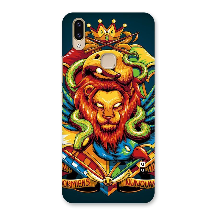 Animal Art Back Case for Vivo V9 Youth