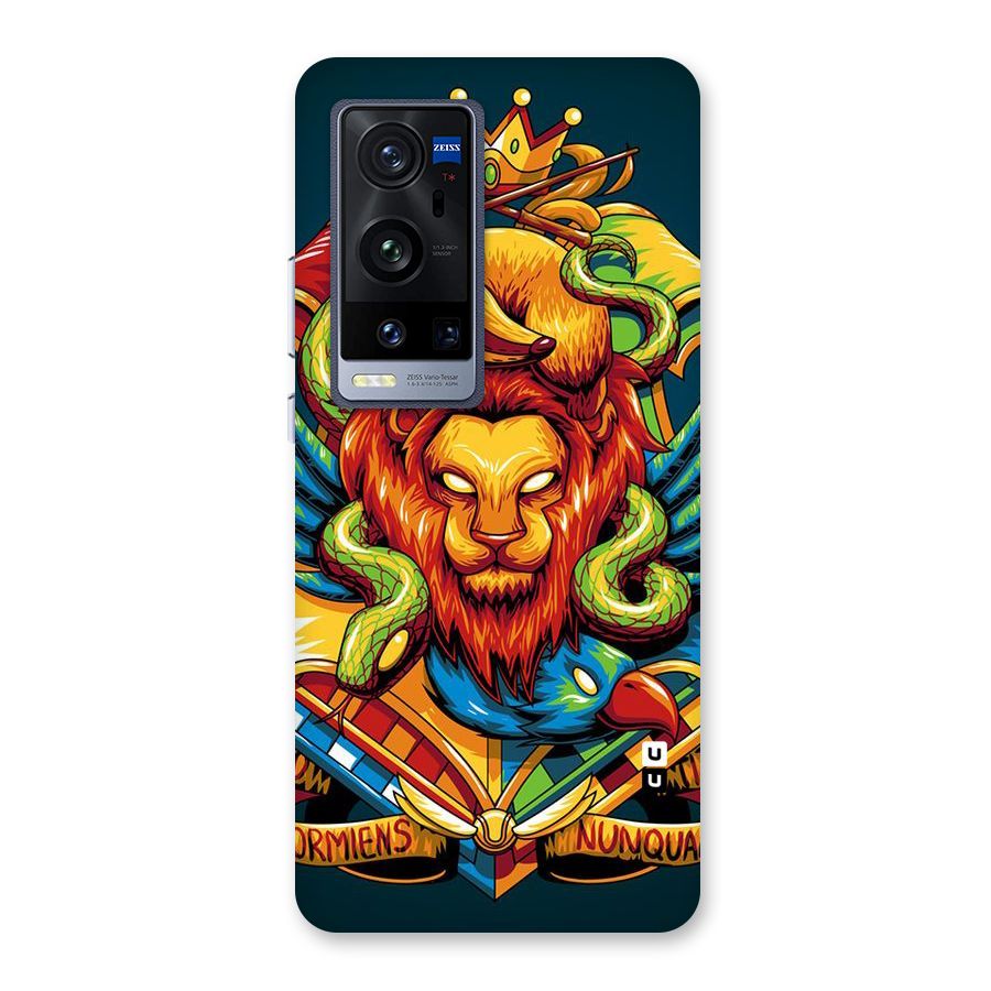 Animal Art Back Case for Vivo X60 Pro Plus