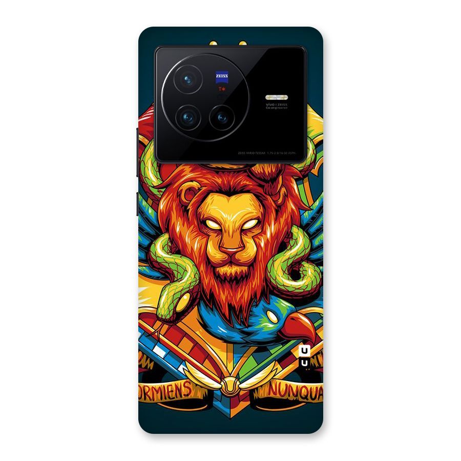 Animal Art Back Case for Vivo X80