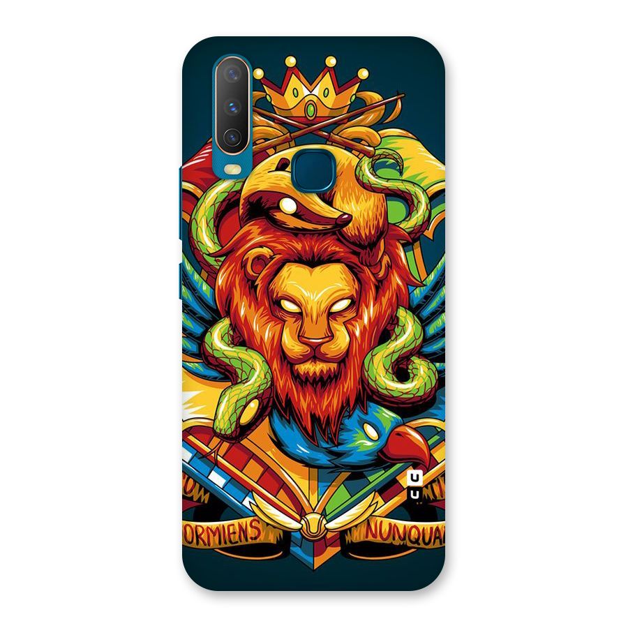 Animal Art Back Case for Vivo Y17