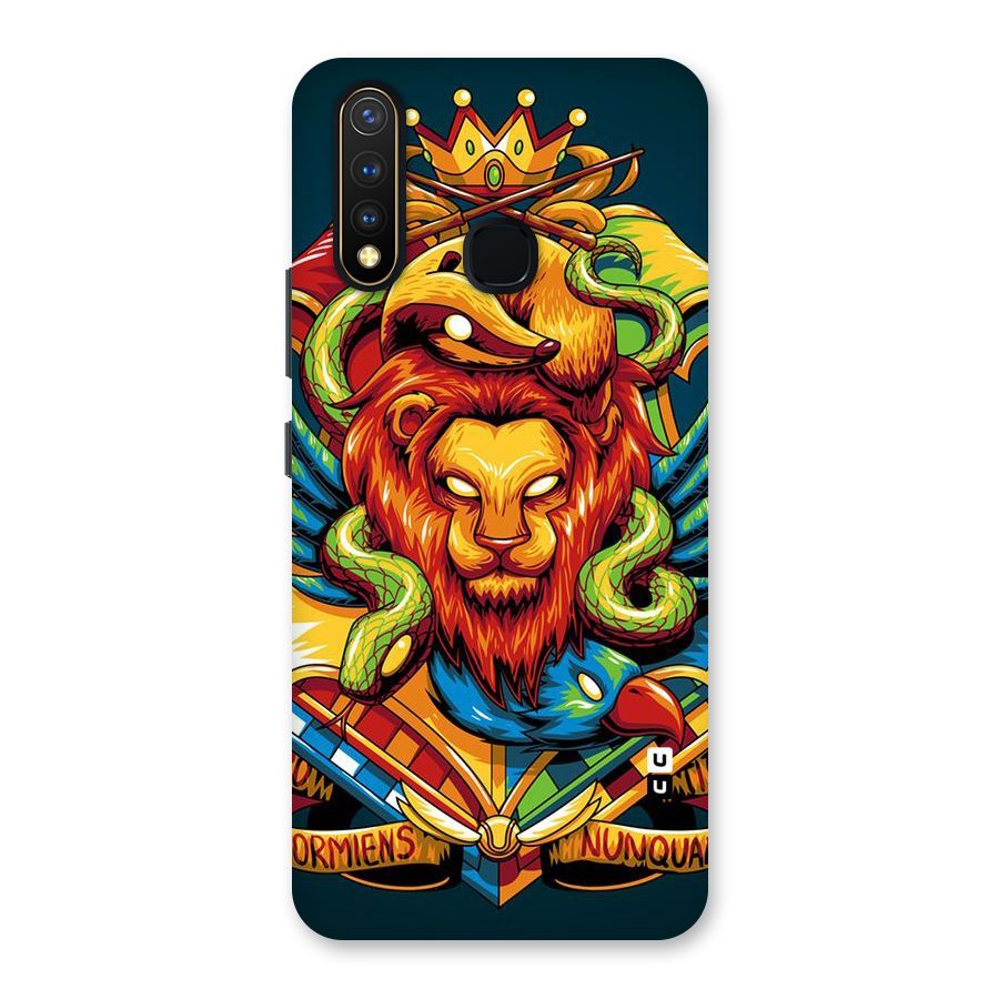 Animal Art Back Case for Vivo Y19