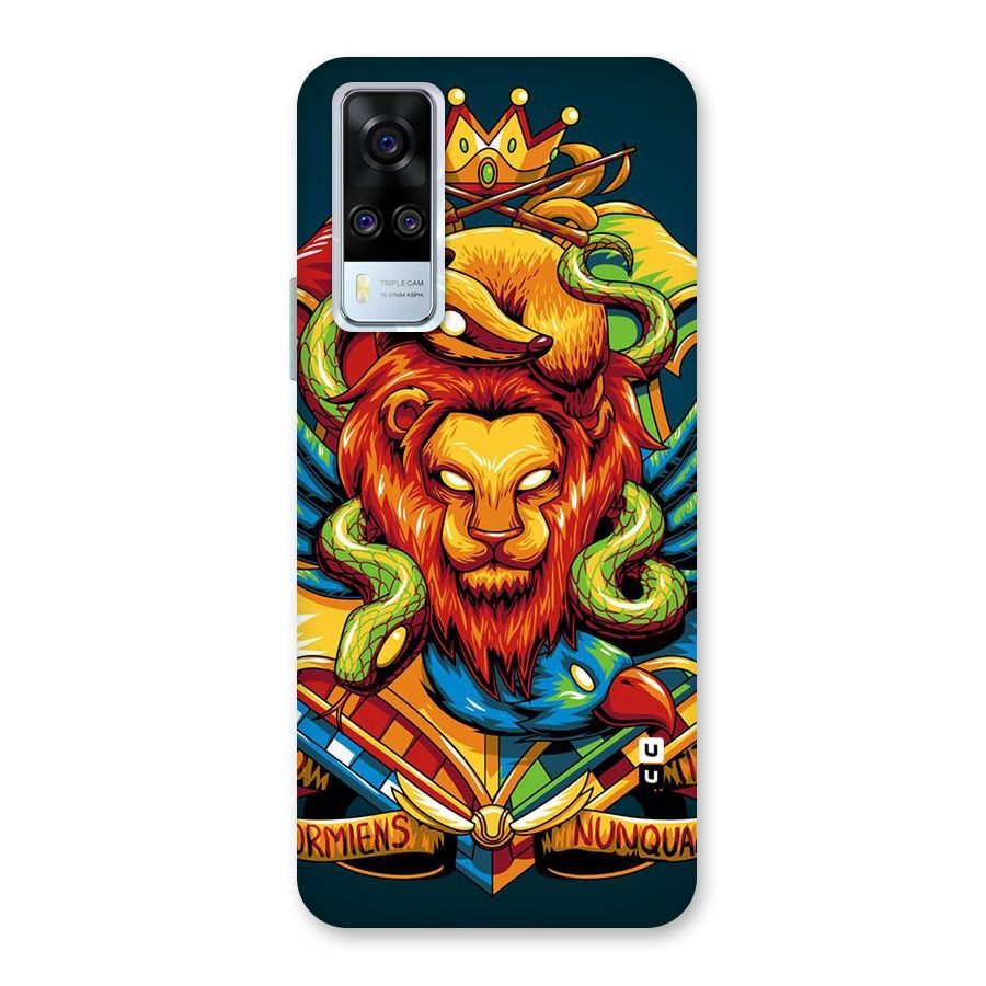 Animal Art Back Case for Vivo Y31