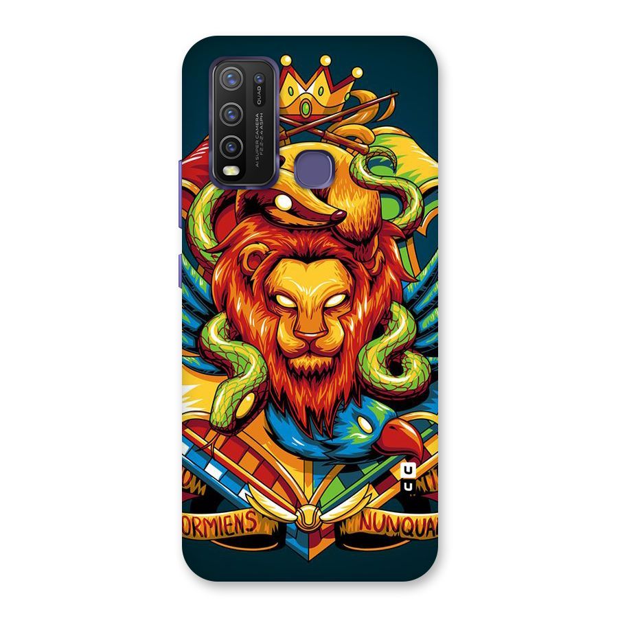 Animal Art Back Case for Vivo Y50
