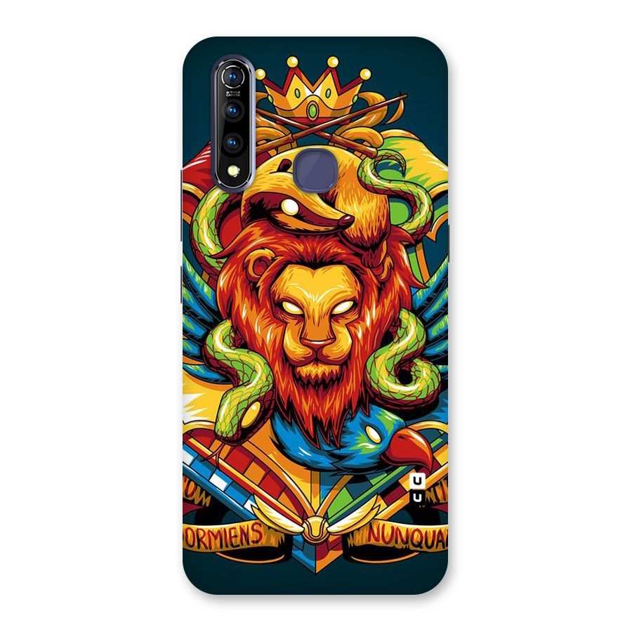 Animal Art Back Case for Vivo Z1 Pro