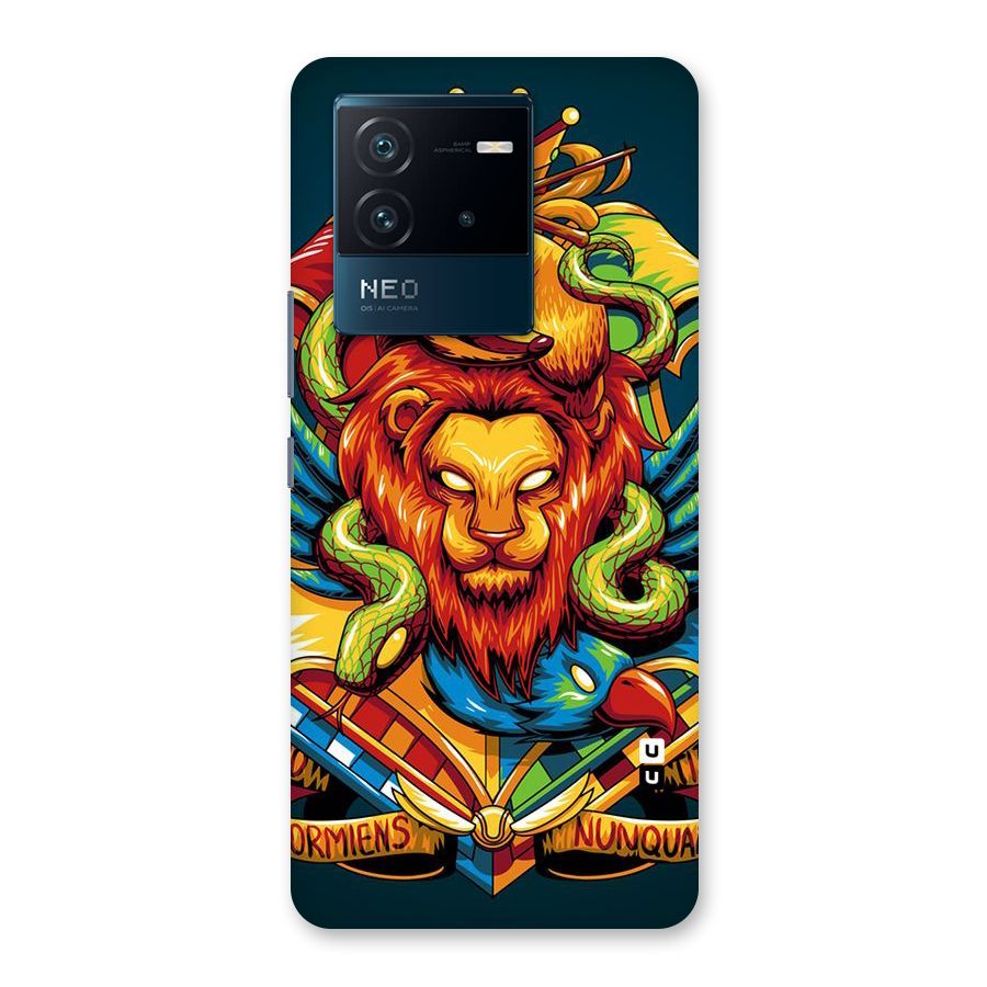 Animal Art Back Case for Vivo iQOO Neo 6 5G