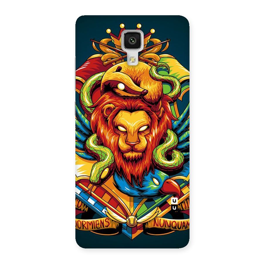 Animal Art Back Case for Xiaomi Mi 4