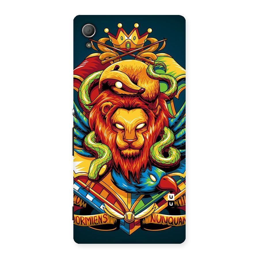 Animal Art Back Case for Xperia Z4