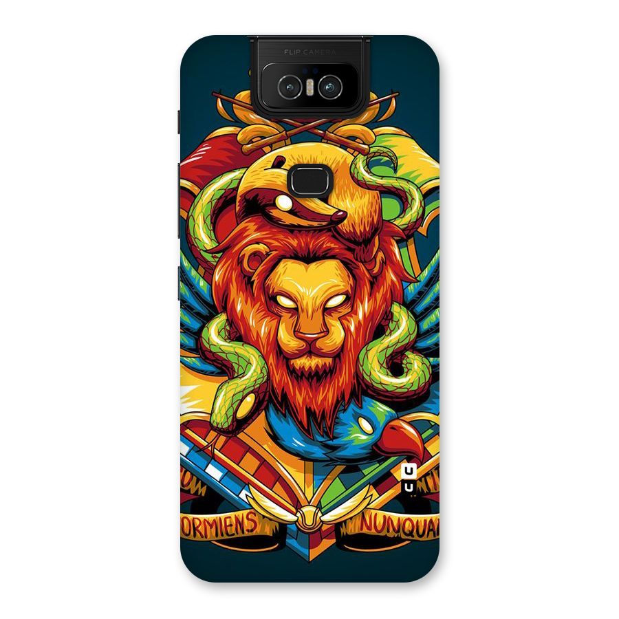 Animal Art Back Case for Zenfone 6z