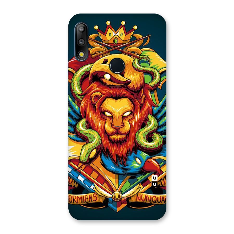Animal Art Back Case for Zenfone Max Pro M2