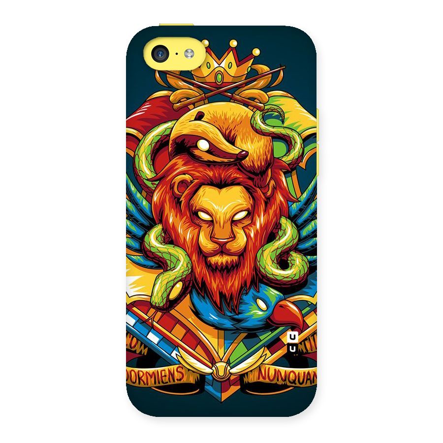 Animal Art Back Case for iPhone 5C