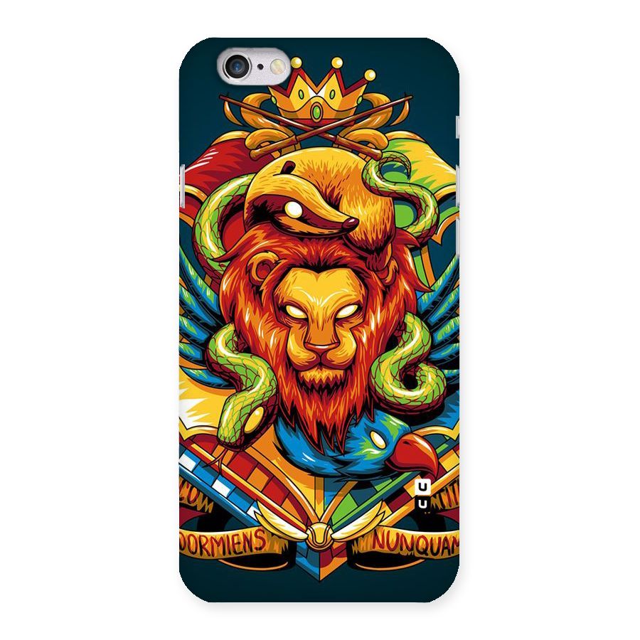 Animal Art Back Case for iPhone 6 6S