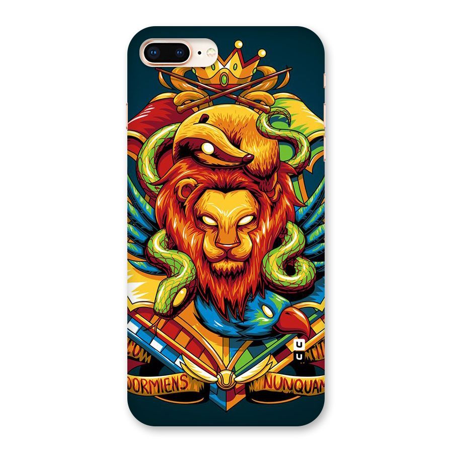 Animal Art Back Case for iPhone 8 Plus