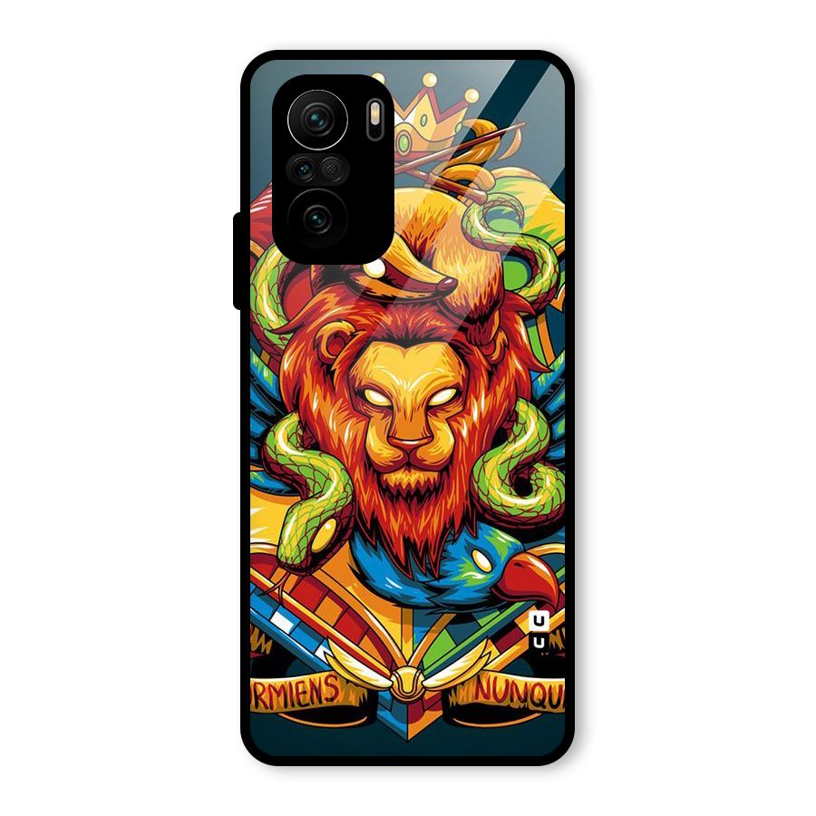 Animal Art Glass Back Case for Mi 11X Pro
