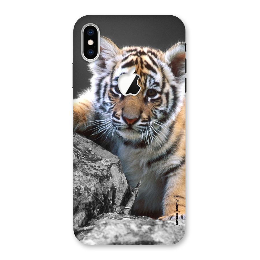 Animal Beauty Back Case for iPhone XS Max Apple Cut