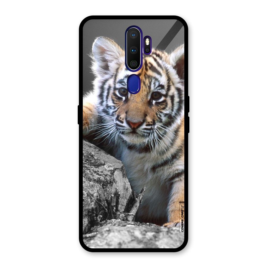 Animal Beauty Glass Back Case for Oppo A9 (2020)