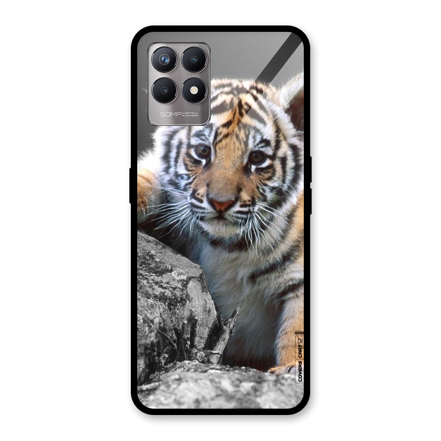 Animal Beauty Glass Back Case for Realme Narzo 50