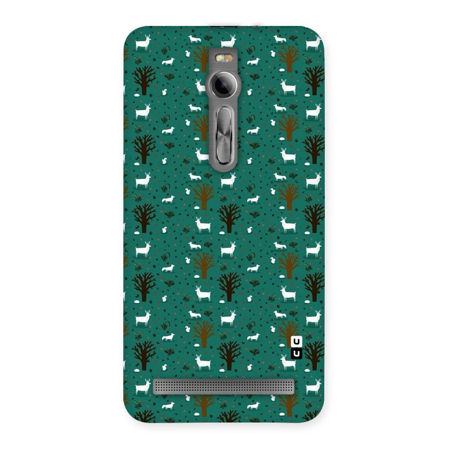 Animal Grass Pattern Back Case for Asus Zenfone 2