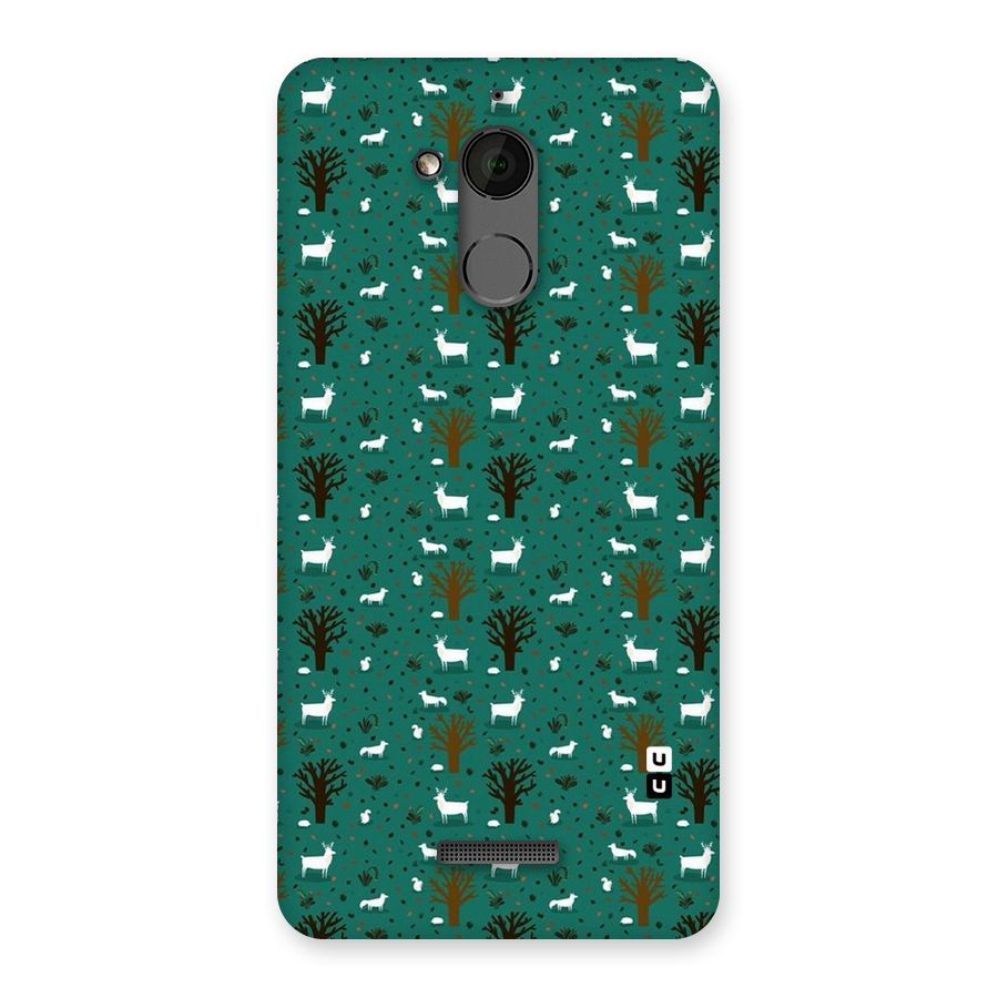 Animal Grass Pattern Back Case for Coolpad Note 5