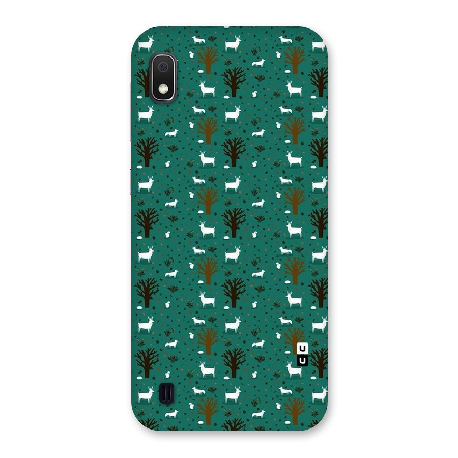 Animal Grass Pattern Back Case for Galaxy A10