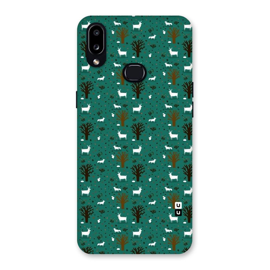 Animal Grass Pattern Back Case for Galaxy A10s