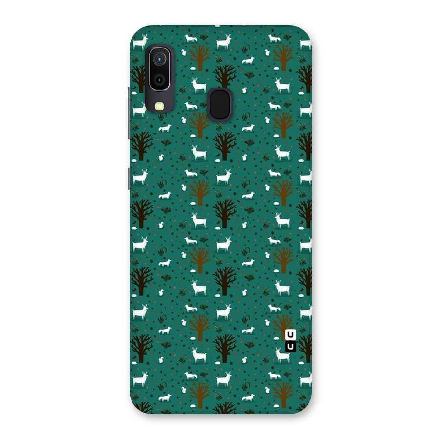 Animal Grass Pattern Back Case for Galaxy A30