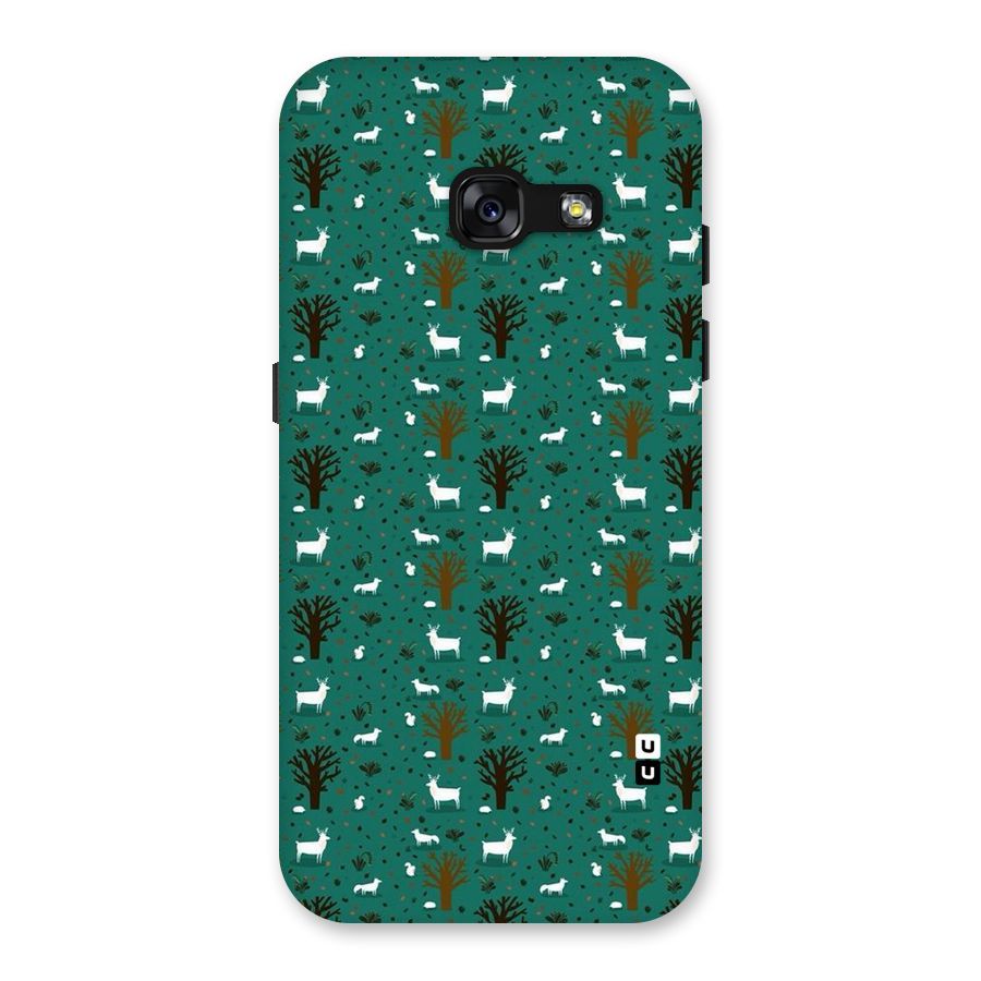 Animal Grass Pattern Back Case for Galaxy A3 (2017)