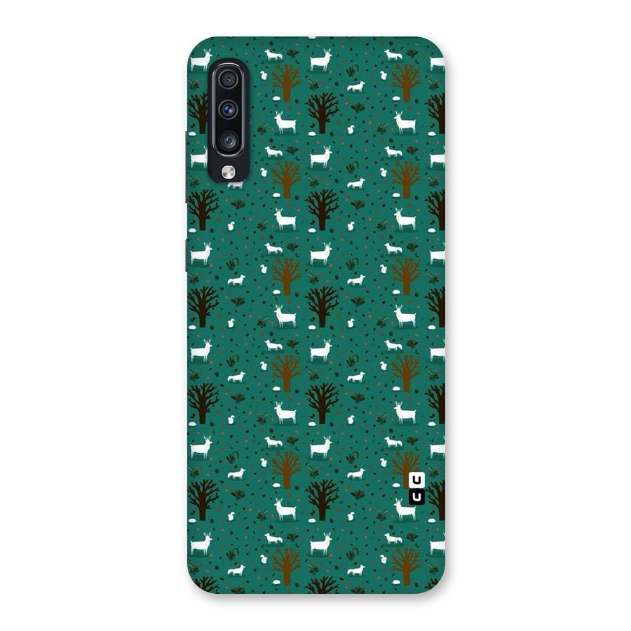 Animal Grass Pattern Back Case for Galaxy A70