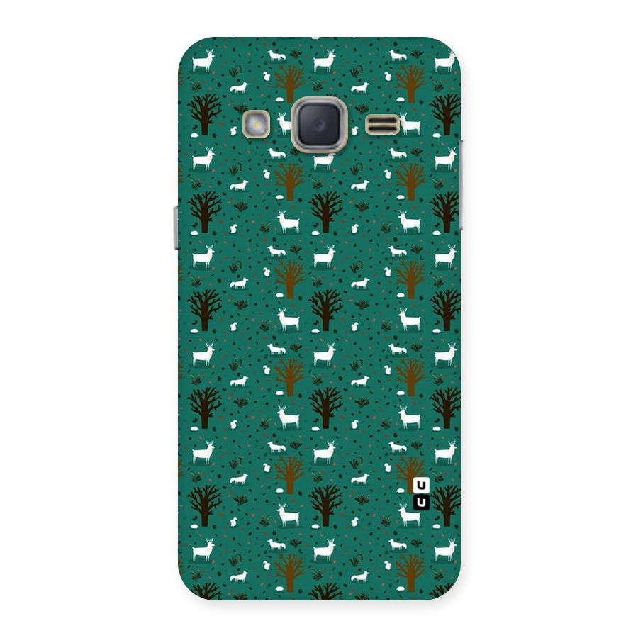 Animal Grass Pattern Back Case for Galaxy J2