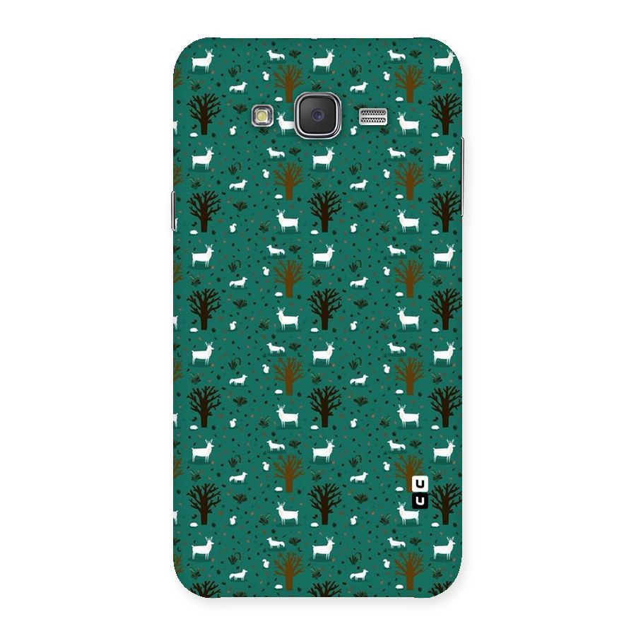 Animal Grass Pattern Back Case for Galaxy J7