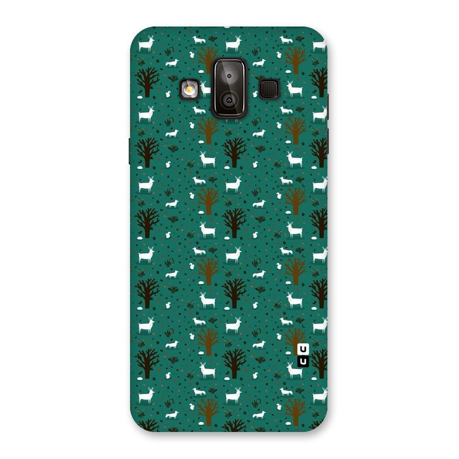 Animal Grass Pattern Back Case for Galaxy J7 Duo