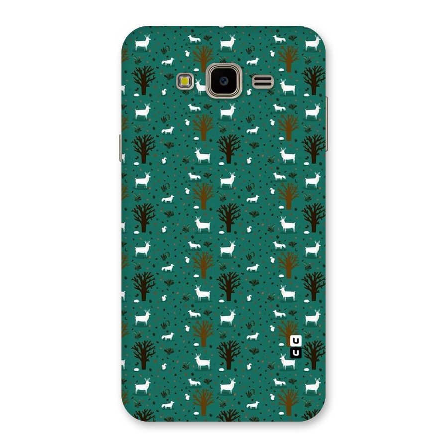 Animal Grass Pattern Back Case for Galaxy J7 Nxt