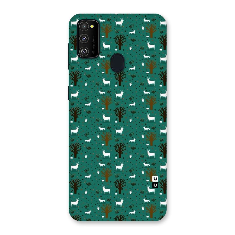Animal Grass Pattern Back Case for Galaxy M30s