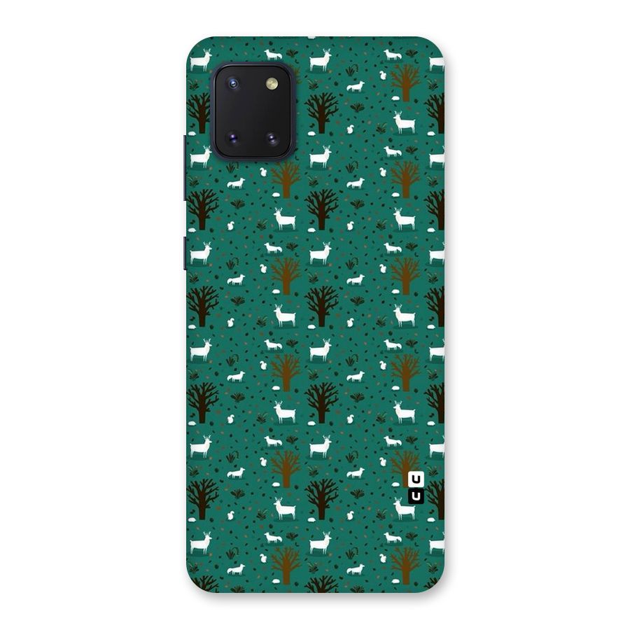 Animal Grass Pattern Back Case for Galaxy Note 10 Lite