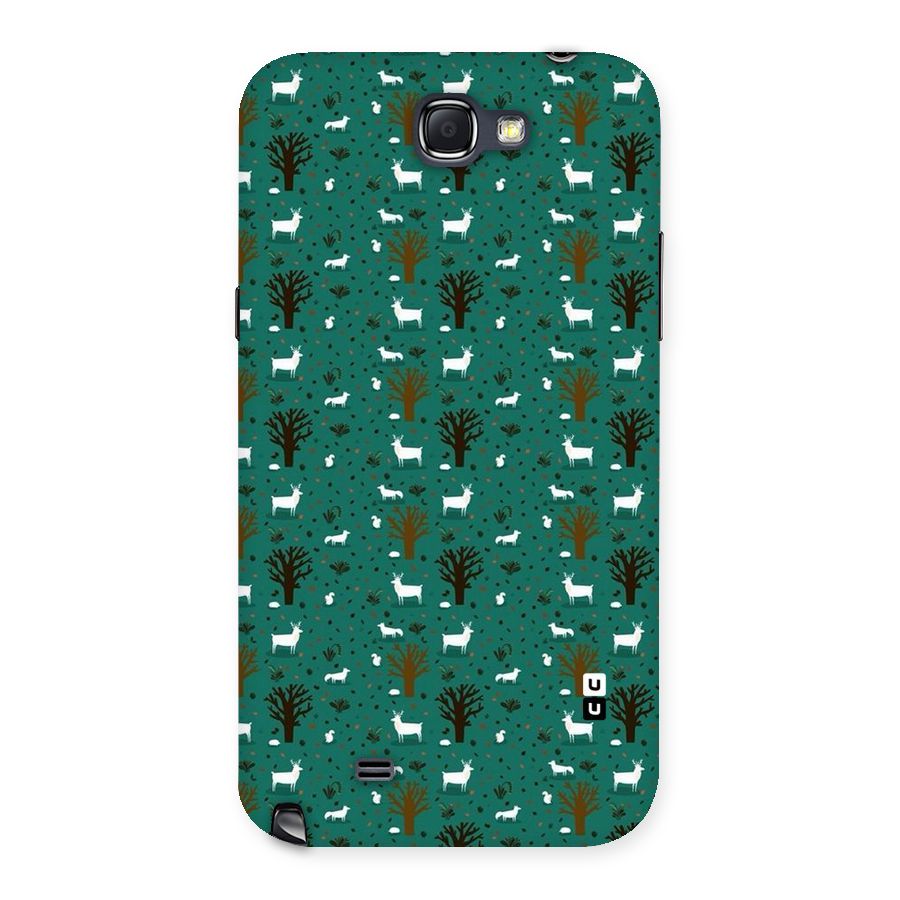 Animal Grass Pattern Back Case for Galaxy Note 2