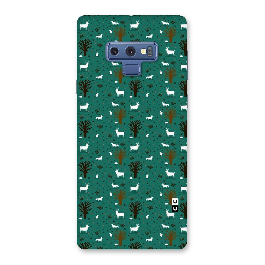Animal Grass Pattern Back Case for Galaxy Note 9