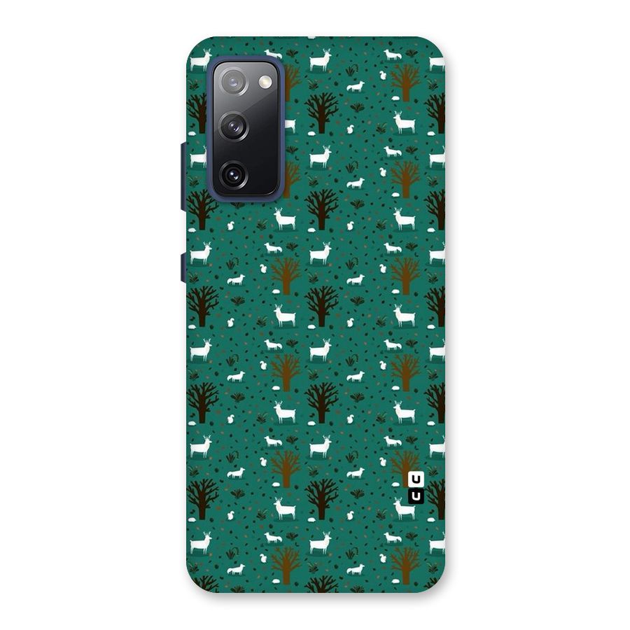 Animal Grass Pattern Back Case for Galaxy S20 FE