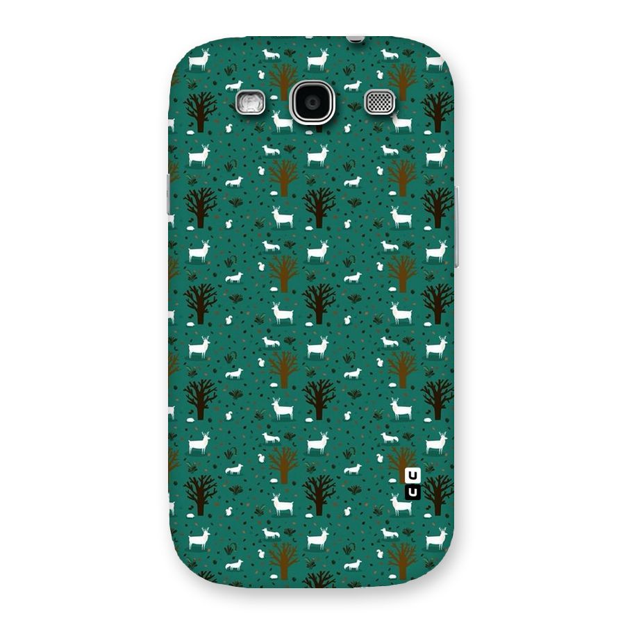 Animal Grass Pattern Back Case for Galaxy S3
