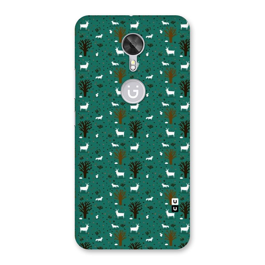 Animal Grass Pattern Back Case for Gionee A1