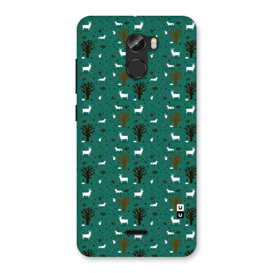 Animal Grass Pattern Back Case for Gionee X1