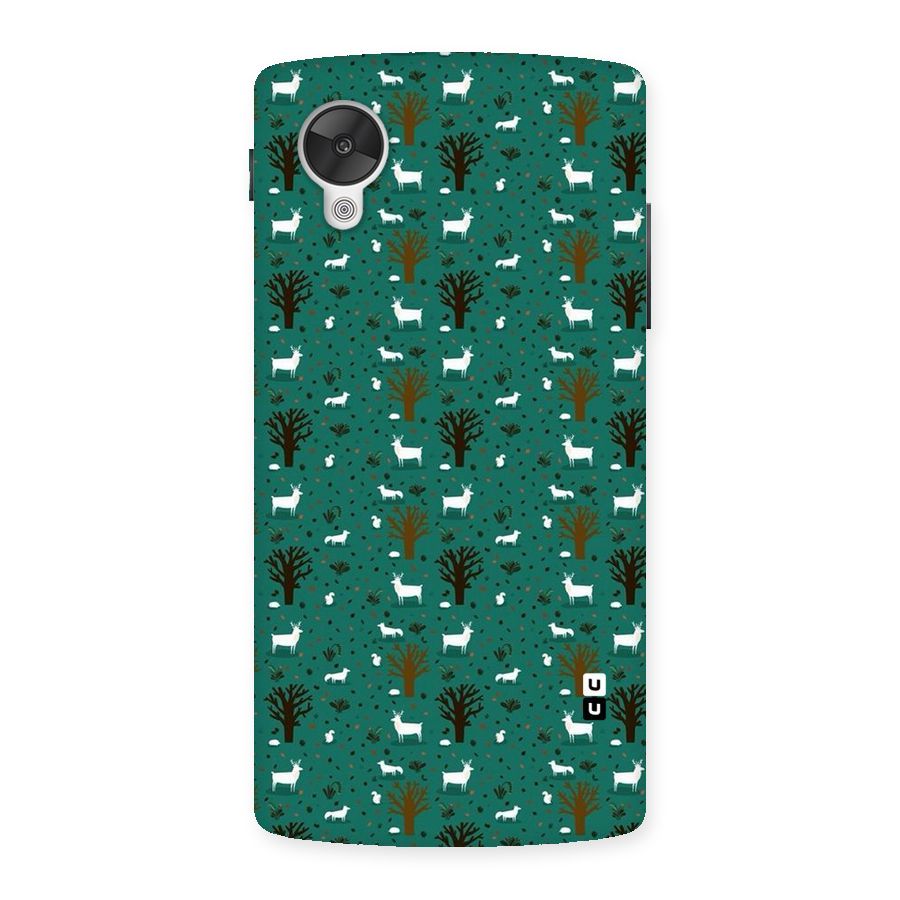 Animal Grass Pattern Back Case for Google Nexsus 5