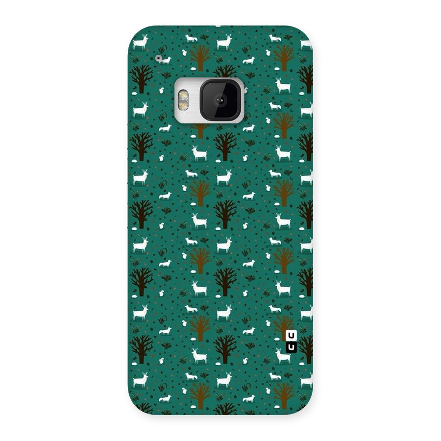 Animal Grass Pattern Back Case for HTC One M9