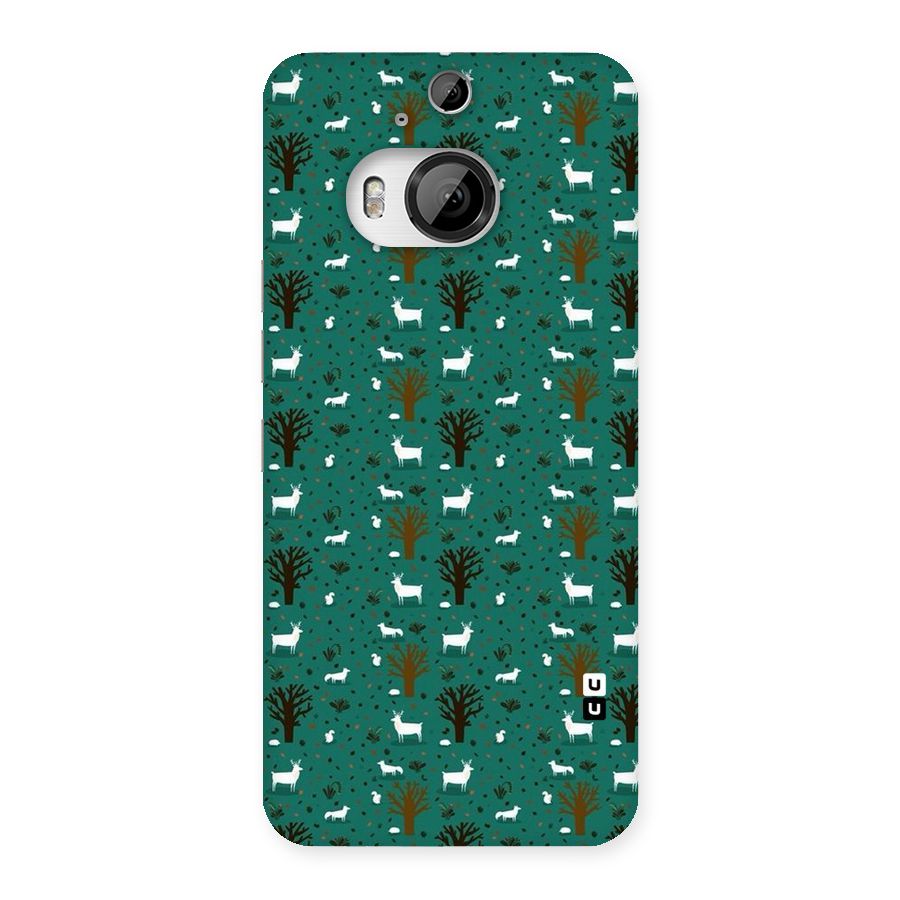 Animal Grass Pattern Back Case for HTC One M9 Plus