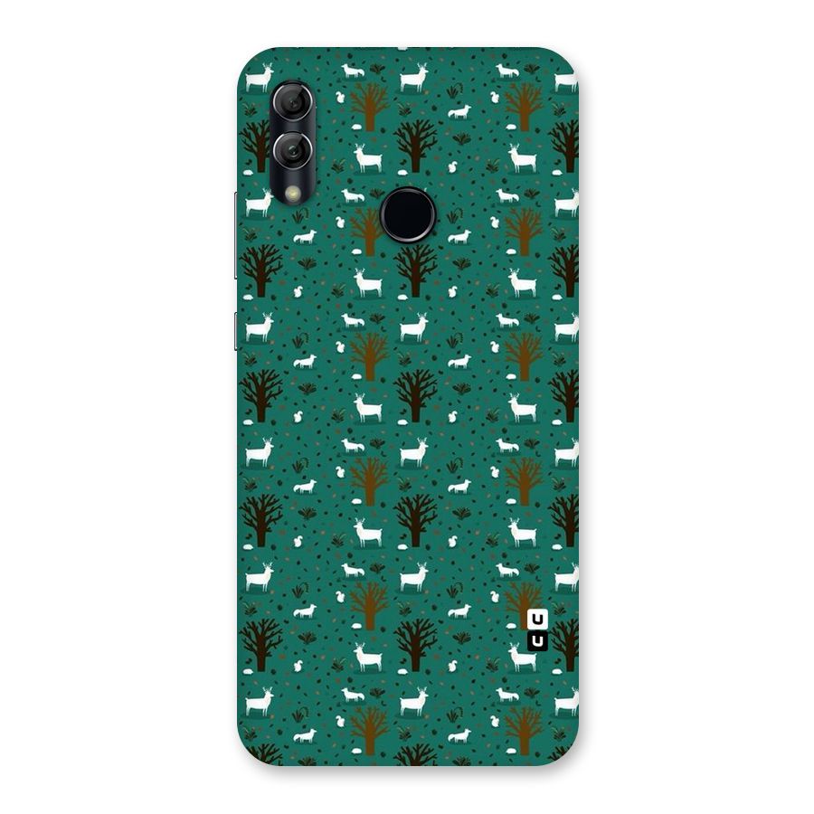 Animal Grass Pattern Back Case for Honor 10 Lite