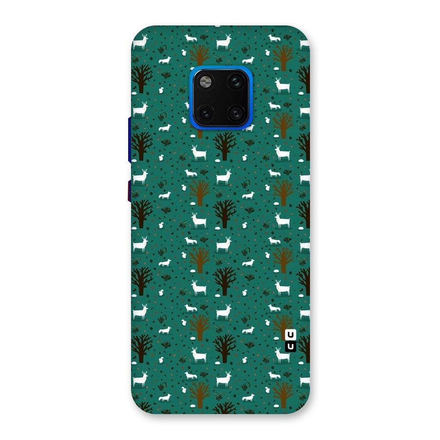 Animal Grass Pattern Back Case for Huawei Mate 20 Pro