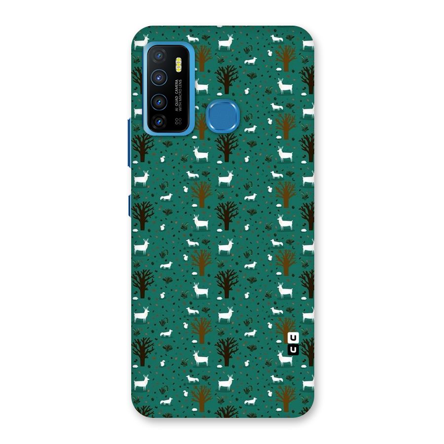 Animal Grass Pattern Back Case for Infinix Hot 9