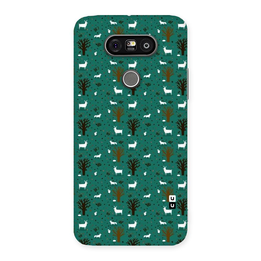 Animal Grass Pattern Back Case for LG G5