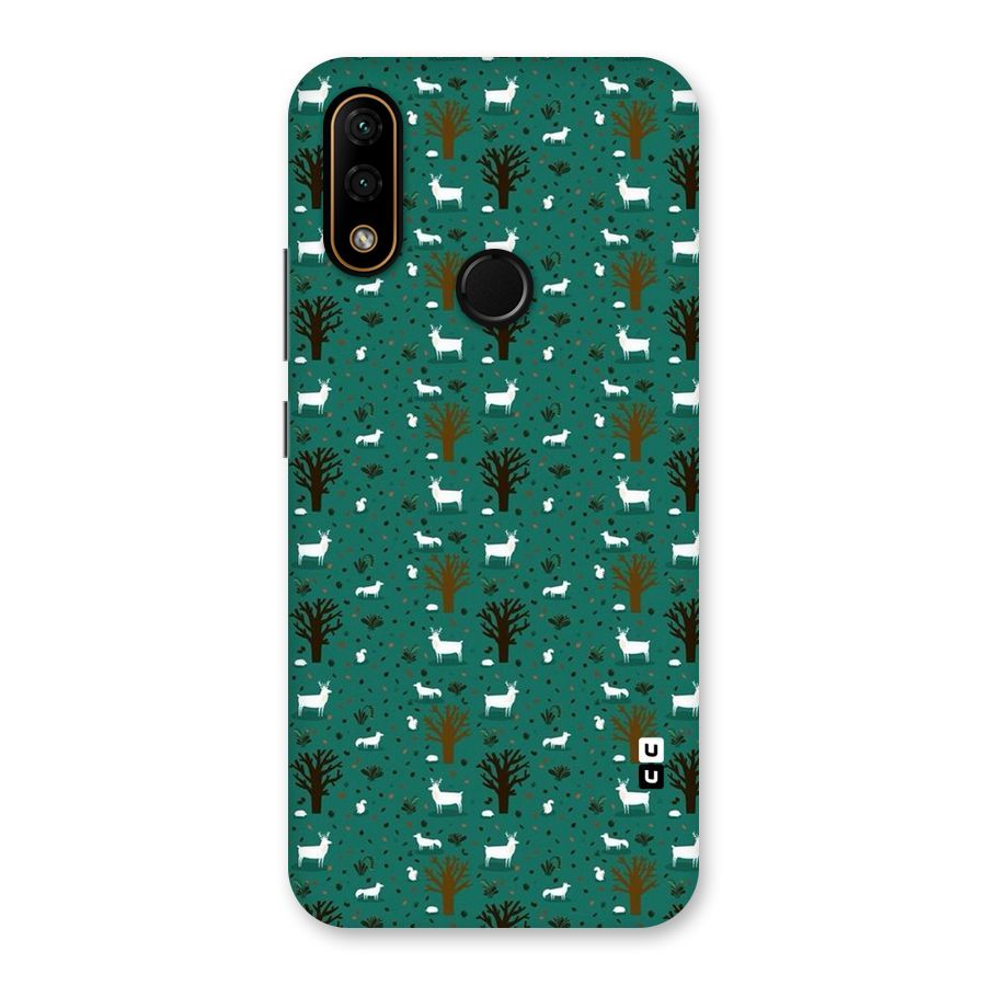 Animal Grass Pattern Back Case for Lenovo A6 Note
