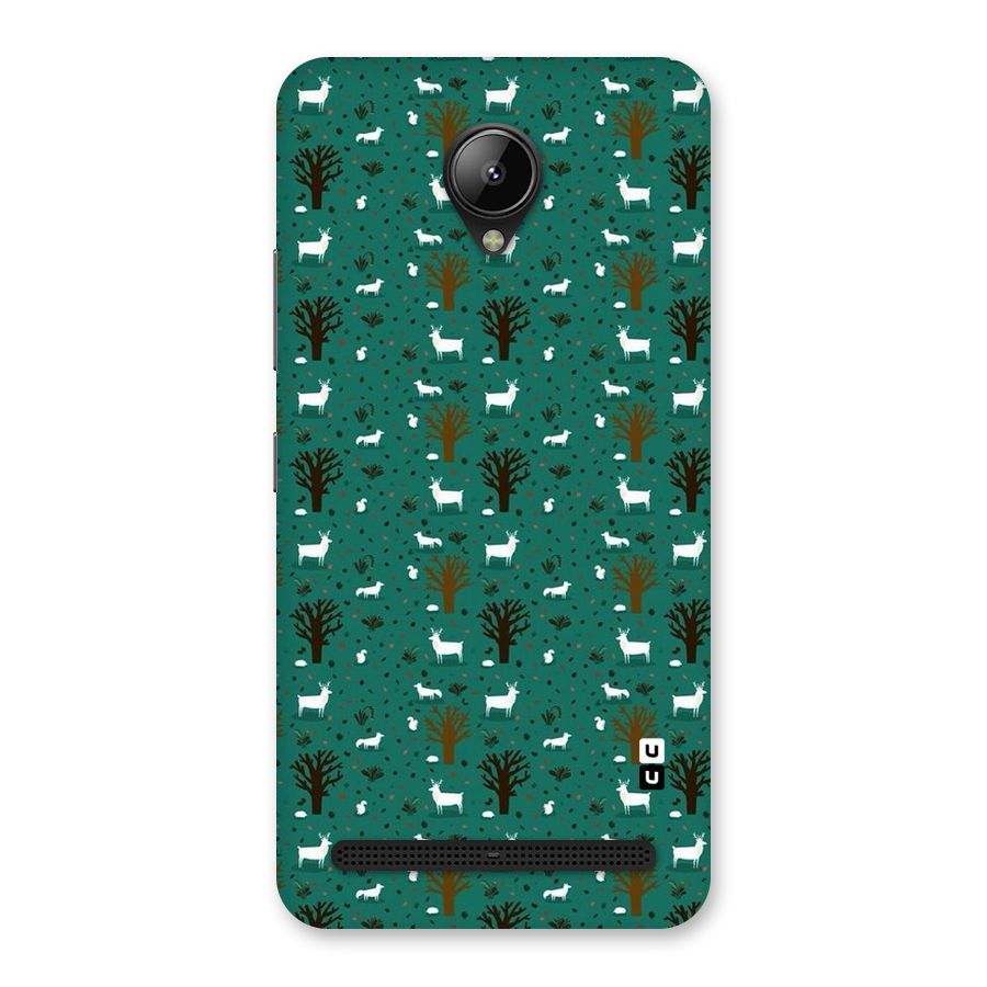 Animal Grass Pattern Back Case for Lenovo C2