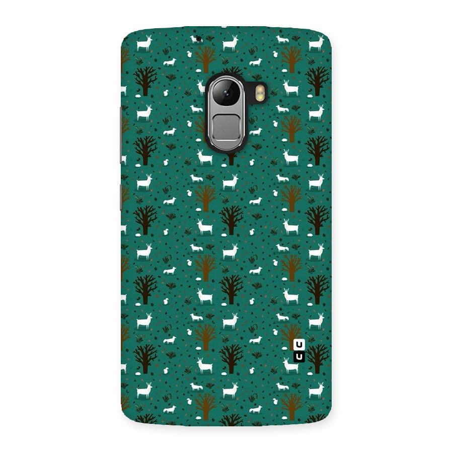 Animal Grass Pattern Back Case for Lenovo K4 Note